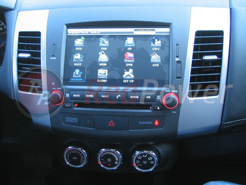 Меню магнитолы RedPower