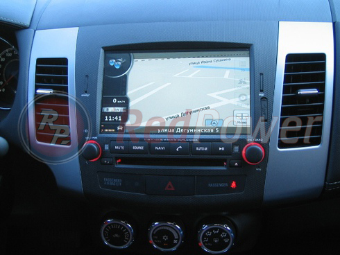 Навигация в автомагнитоле RedPower
