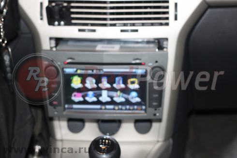 Меню магнитолы RedPower