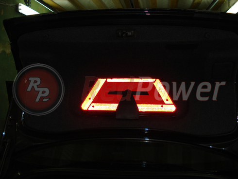 Установка камеры заднего вида RedPower 