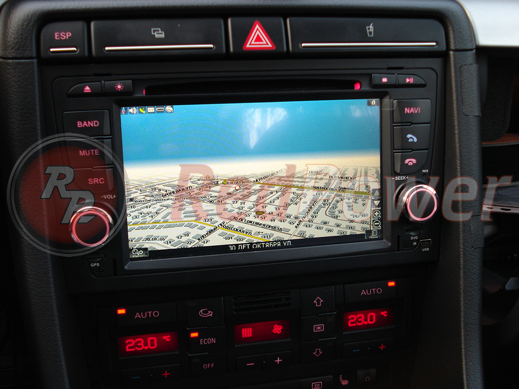 Система навигации магнитолы RedPower 