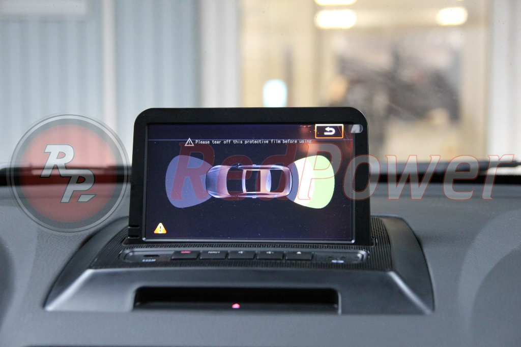 Выход из режима парктроника на автомагнитоле RedPower