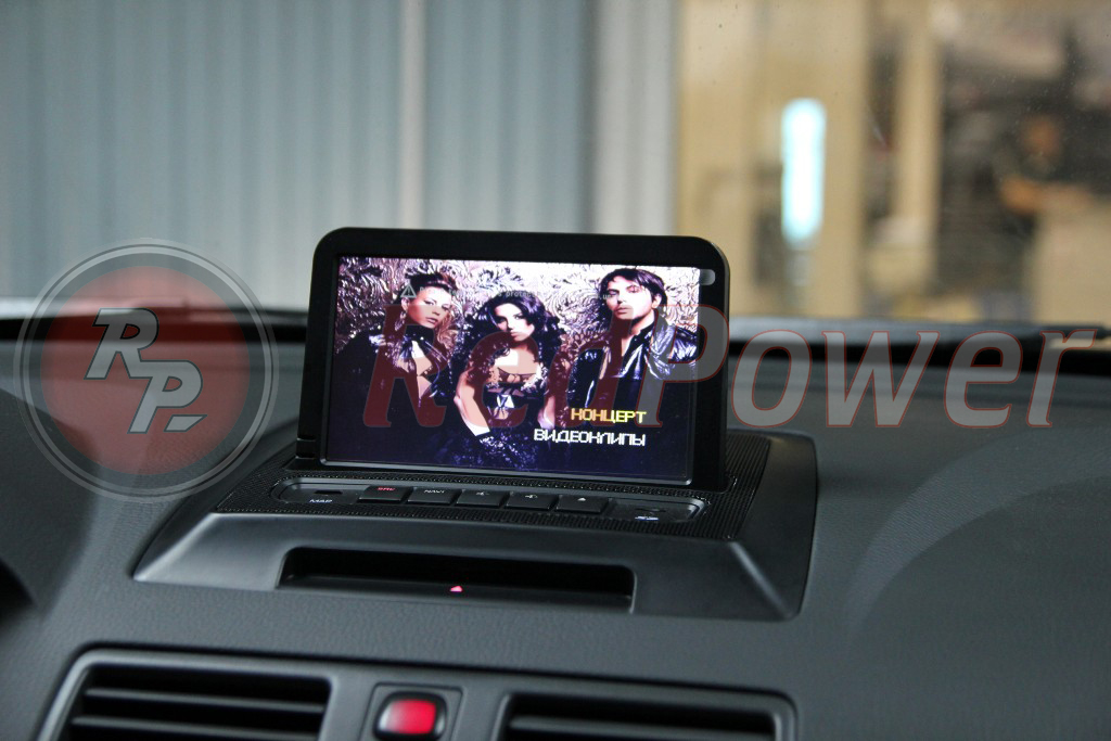 Воспроизведение DVD диска на автомагнитоле RedPower