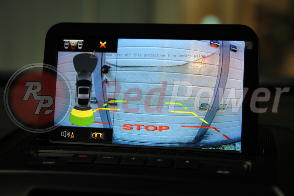 Режимы парктроника на автомагнитоле RedPower