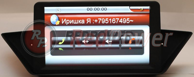 Набор номера на автомагнитоле RedPower