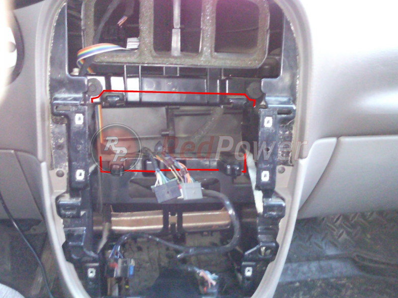 Контуры среза пластика панели