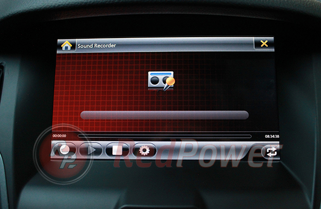 Проверка микрофона с помощью диктофона на магнитоле RedPower