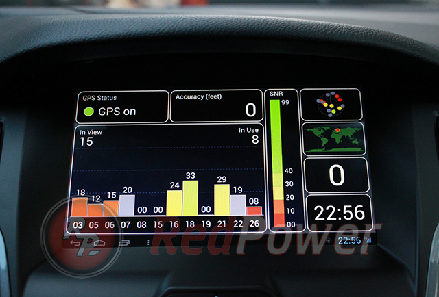 Навигация автомагнитолы RedPower