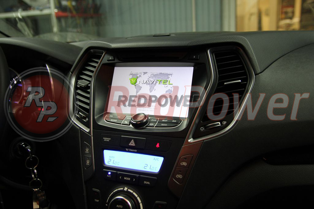 Запуск приложения навигации Навител на магнитоле RedPower