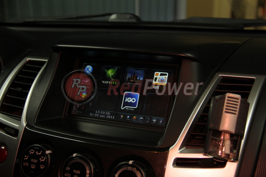 Навигация в магнитоле RedPower