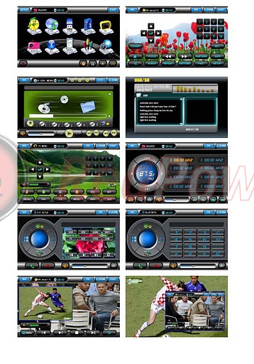 Все меню автомагнитолы RedPower