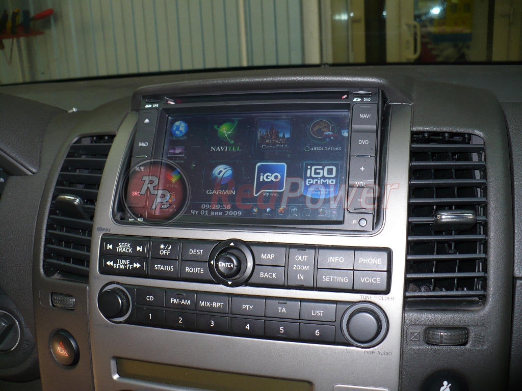 Процесс установка автомагнитолы RedPower