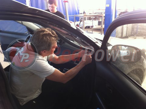 Проводка ТВ-антенны к магнитоле RedPower