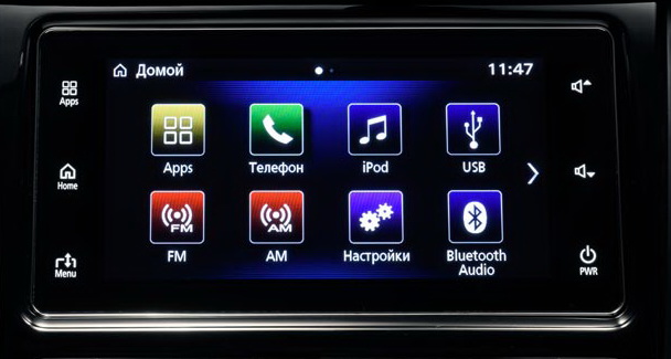 Система Mitsubishi Connect в магнитоле RedPower