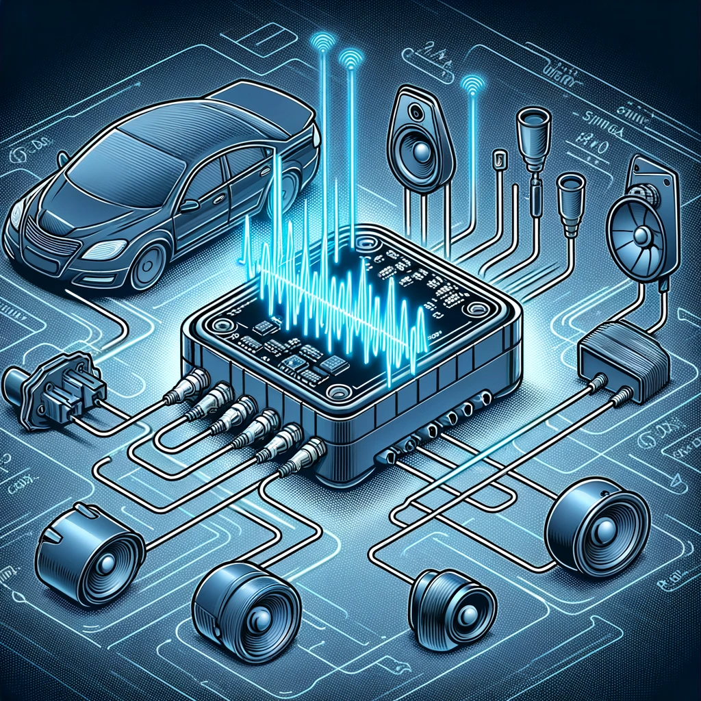 Разводка акустики по машине